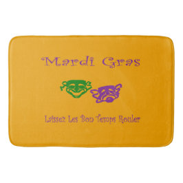 マルディグラスマスクルーラー バスマット