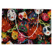 マルディグラスマスク2 ラージペーパーバッグ (裏面)