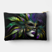 マルディグラスマスク アクセサリーポーチ (裏面)