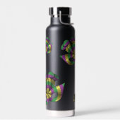 マルディグラスマスク ウォーターボトル (左面)