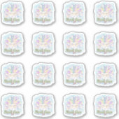 マルディグラスマスク！ シール (正面)