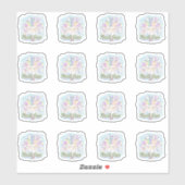 マルディグラスマスク！ シール (シート)