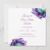 マルディグラスマスク 招待状 (裏面)