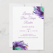 マルディグラスマスク 招待状 (裏面)