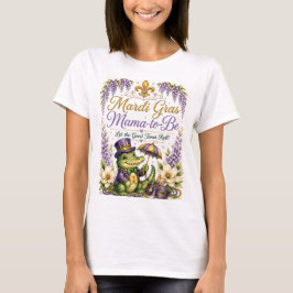 マルディグラスママトゥビー ベビーシャワーのシャツ Tシャツ