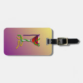 マルディグラスマルティーニ ラゲッジタグ (正面横)