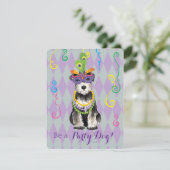 マルディグラスミニシュナウザー 招待状 (スタンド正面)