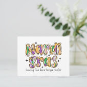 マルディグラスライスセズレボンゴテンプスルーラー 案内ポストカード (スタンド正面)