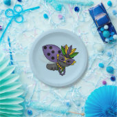 マルディグラスラディバグ ペーパープレート (パーティー)