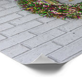 マルディグラスリース ポスター (角)