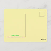 マルディグラスルイジアナライセズレボンゴテンプルーラー ポストカード (裏面)