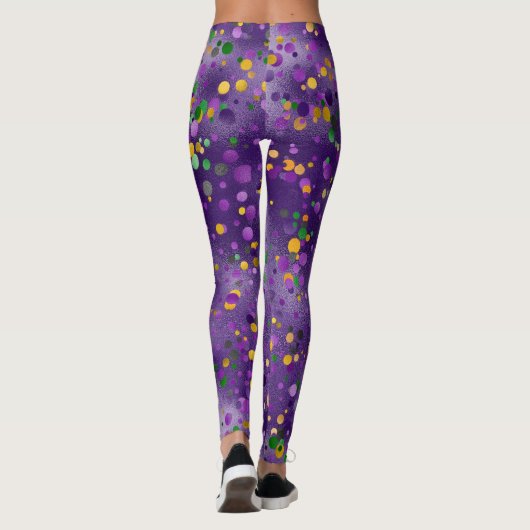 マルディグラスレギンスマルディグラス水玉模様 レギンス (裏面)