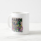 マルディグラスレディマグ コーヒーマグカップ (正面左)