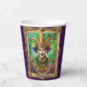 マルディグラスレルムポートレート – アーティストダリ 紙コップ (正面)