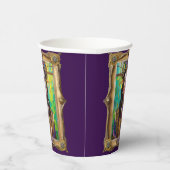 マルディグラスレルムポートレート – ザクレオールプリンセス 紙コップ (右)