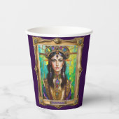 マルディグラスレルムポートレート – ザクレオールプリンセス 紙コップ (正面)