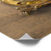 マルディグラスレルムポートレート – ザ・キング ポスター (角)