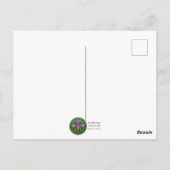 マルディグラスレルムポートレート – タイムトラベラー ポストカード (裏面)