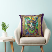 マルディグラスレルムポートレート – 女司祭 クッション (椅子)