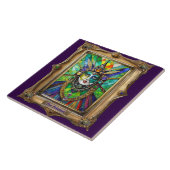 マルディグラスレルムポートレート – 女司祭 タイル (側面)