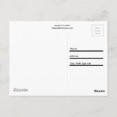 マルディグラス万華鏡のように千変万化するパターン ポストカード (裏面)