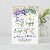 マルディグラス招待状 招待状 (スタンド正面)