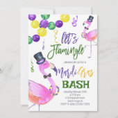 マルディグラス招待状 招待状 (正面)