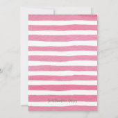 マルディグラス招待状 招待状 (裏面)