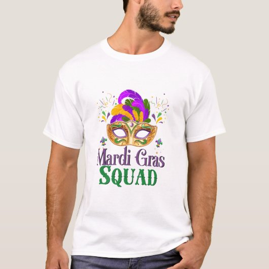 マルディグラス部隊 Tシャツ (正面)