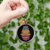 マルディグラス2022ニューオーリンズカーニバル キーホルダー (手)