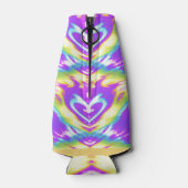 マルディグラス2023派手な仮装お祝い ボトルクーラー (裏面)