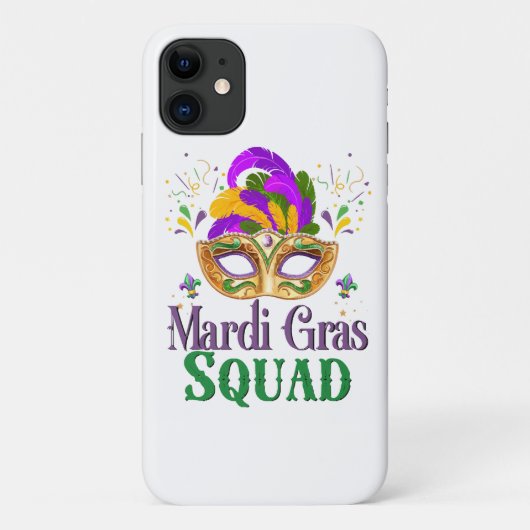マルディグラス スクワッド Case-Mate iPhoneケース (裏面)
