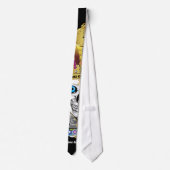 マルディグラス·ワイルド·アンド·タ熱狂するイズ·ビューのメモ ネクタイ (裏面)