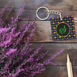 マルディグラス（紋章の）フラ・ダ・リパターカスタムンモノグラム キーホルダー