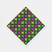 マルディグラス（紋章の）フラ・ダ・リ スタンダードランチョンナプキン (角)