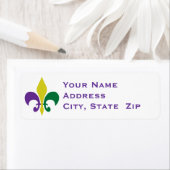 マルディグラス～（紋章の）フラ・ダ・リ ラベル (インサイチュ)