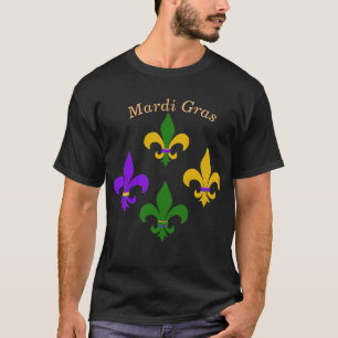 マルディグラス（紋章の）フラ・ダ・リ  Tシャツ
