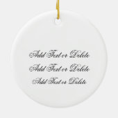 マルディグラス – SRF セラミックオーナメント (裏面)