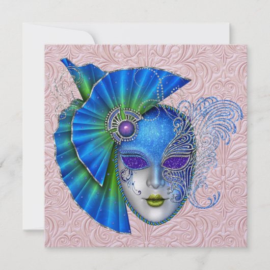 マルディグラス – SRF 招待状 (正面)