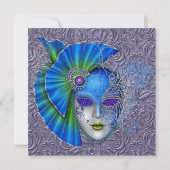 マルディグラス – SRF 招待状 (正面)