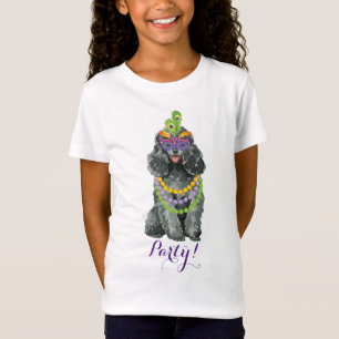 マルディグラトイプードル Tシャツ