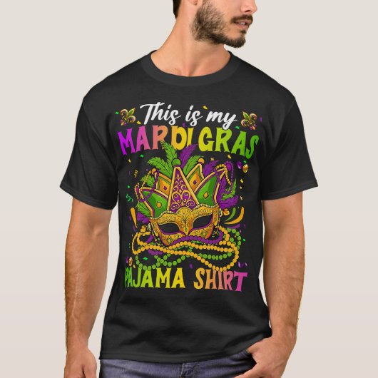 マルディグラパジャマシャツ Tシャツ (正面)