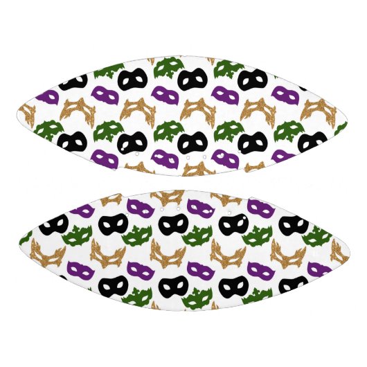 マルディグラパーティーカラフルカーニバルマスクノーラ アメリカンフットボール (パネル)