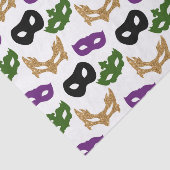 マルディグラパーティーカラフルカーニバルマスクノーラ 薄葉紙 (詳細)