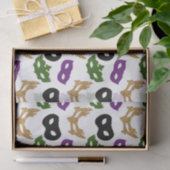 マルディグラパーティーカラフルカーニバルマスクノーラ 薄葉紙 (ギフト)