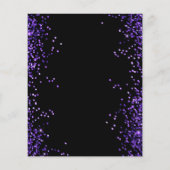 マルディグラパーティーグリッターイベント チラシ (裏面)