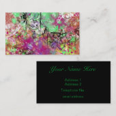 マルディグラパーティー名刺 名刺 (正面/裏面)