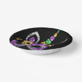 マルディグラパーティー紙ボウル ペーパーボウル (傾斜あり)