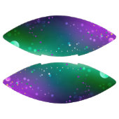 マルディグラフェスティバルパープルバックグラウンド アメリカンフットボール (パネル)