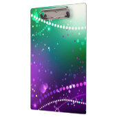 マルディグラフェスティバルパープルバックグラウンド クリップボード (左)